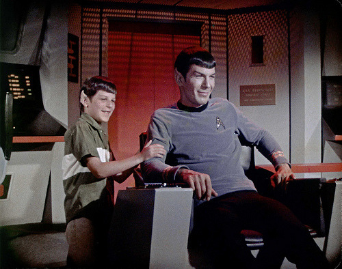 SPOCK AND YOUNG SON